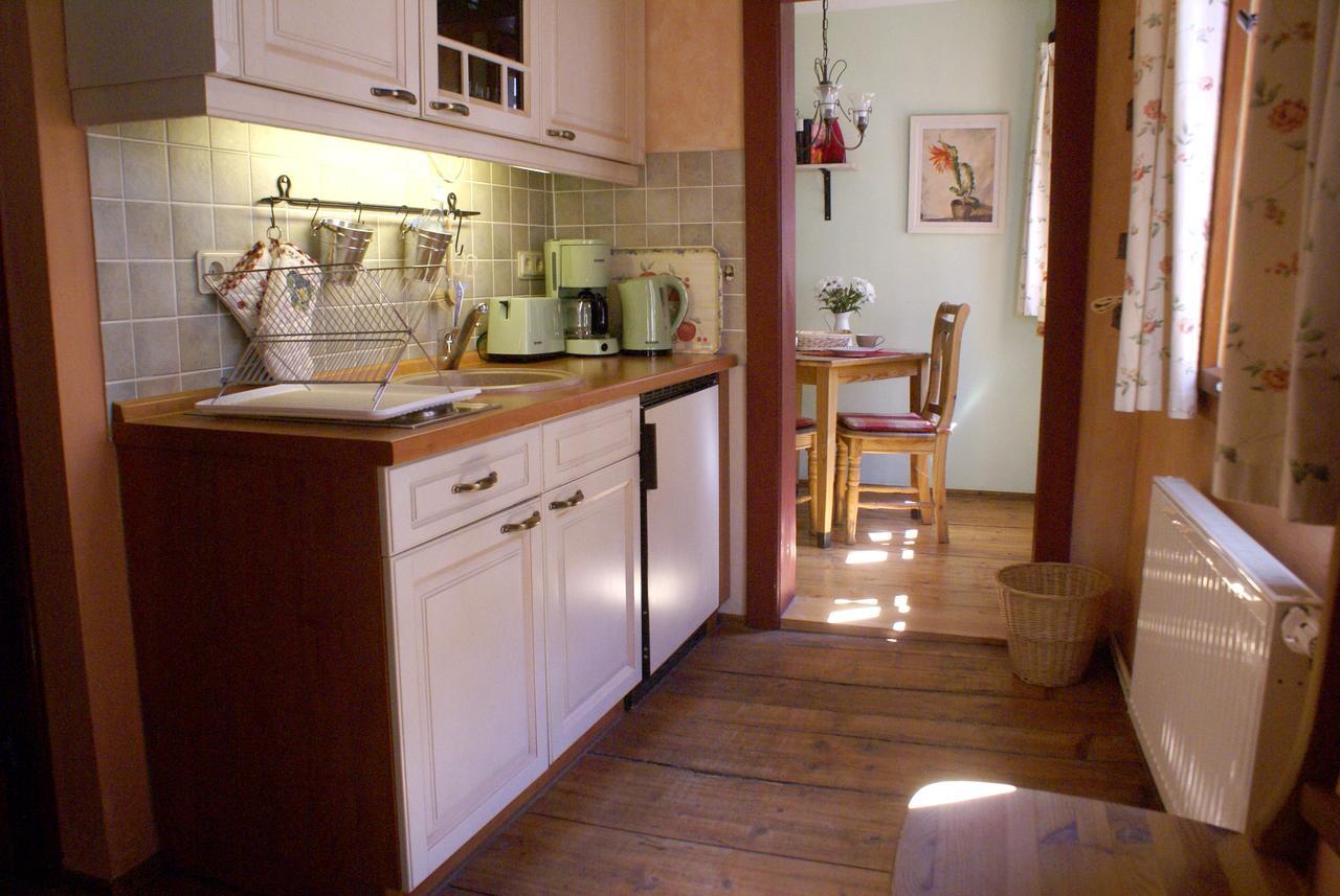 קדלינבורג Ferienwohnung Im Schuhhof מראה חיצוני תמונה